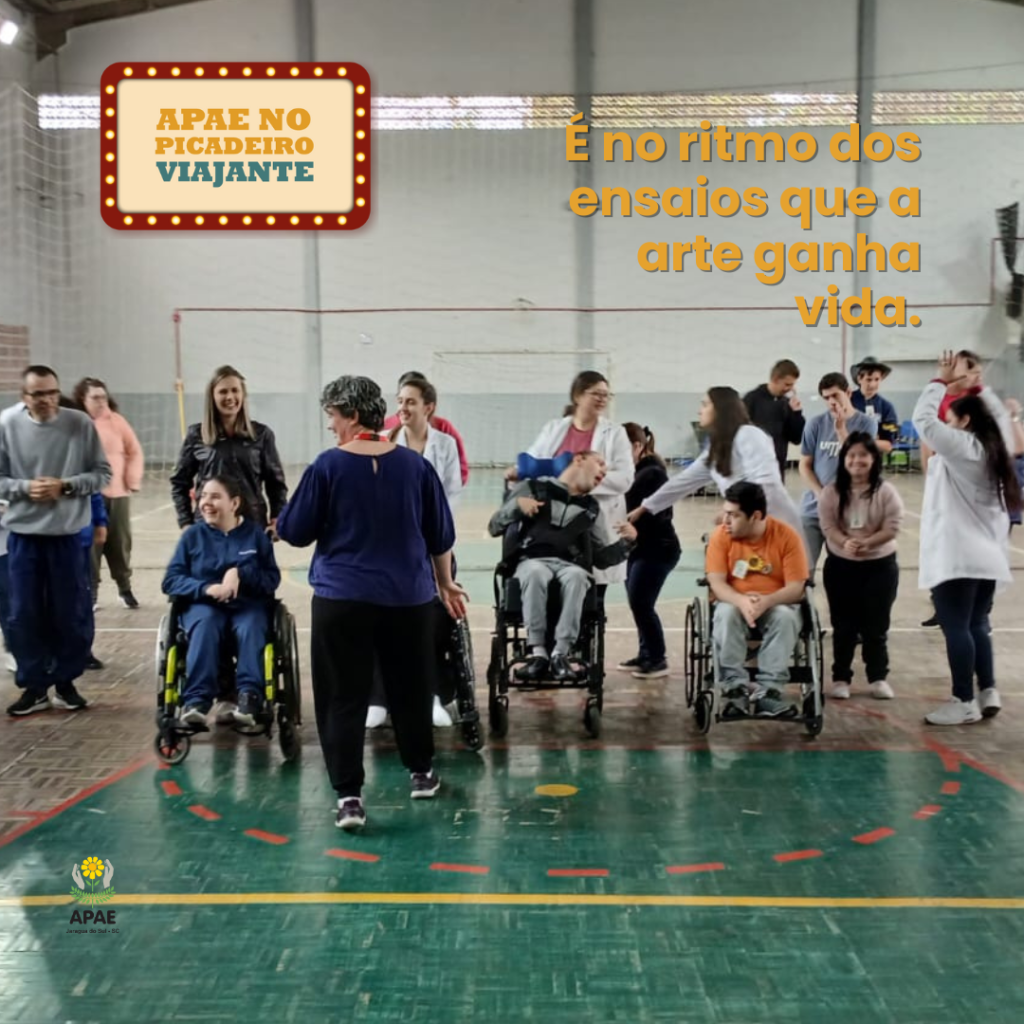 É no ritmo dos ensaios que a arte ganha vida.